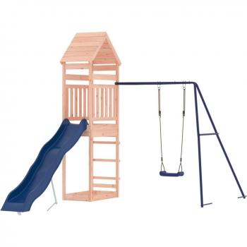 Aire de jeux robuste en bois de douglas