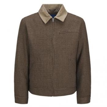 JACK & JONES Men's Joreaton Wool Worker Jacket