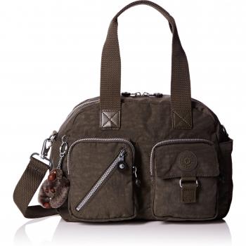 Kipling Women’s Defea Cactus Khaki Shoulder Backpack – One Size