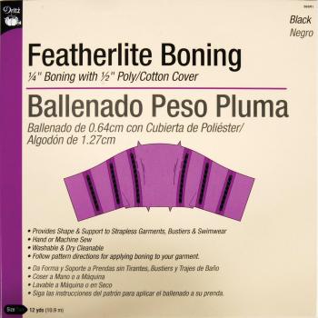 Black Featherlite Boning Pack – 12 Yards by Dritz