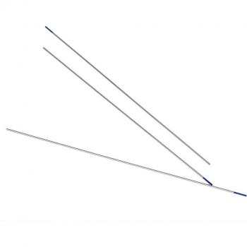 Électrode en tungstène 2% lanthané 4.0mm x 150mm bleu