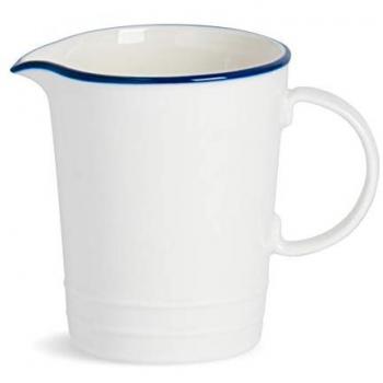 Nicola Spring Country Farmhouse White Milk Jug with Pourer Spout