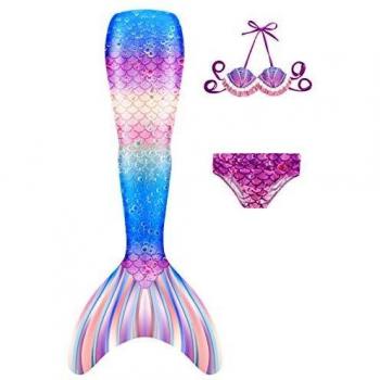 Bikini Sirenetta Hejin – Coda Per Bambina Senza Monopinna