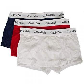 Boxer Calvin Klein Low blu bianco rosso (3 unità)