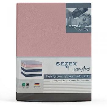 SETEX Spannbettlaken Feinbiber 180x200 cm