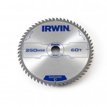 Irwin 250 mm Kreissägeblatt 60 Zähne für Holz und Aluminium