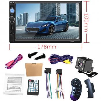 Lecteur Stéréo 2 Din 7 Bluetooth FM 7010B