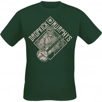 T-Shirt Dropkick Murphys Skelly Cousin Verde Scuro XL