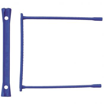 DUFCO Heftverschluss Clip blau 20 Stück