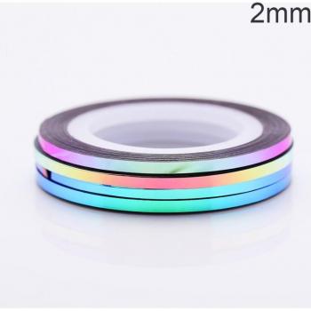 Cinta decorativa camaleón para uñas