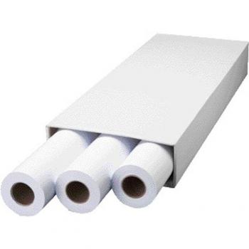 Quantore 75 g Inkjet Plotpapier 841 mm x 50 m – 3 Rollen