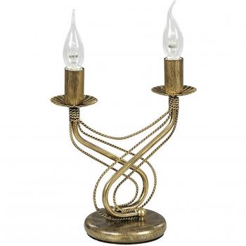 Candelabro Dorado 2xE14
