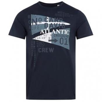 CAMP DAVID Baumwoll‑Crew Neck Shirt