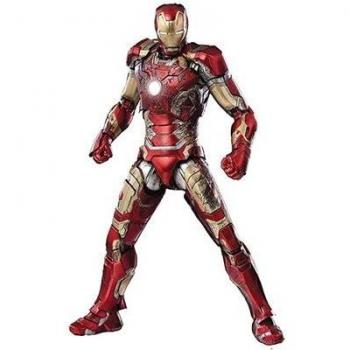 ThreeZero Iron Man Mark 43 – Détail DLC Infinity Saga – État endommagé
