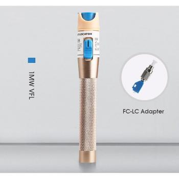 Visual Fault Locator Pen with Red Light Source, 5km/10km/20km/30km Range, ST FC SC Connectors