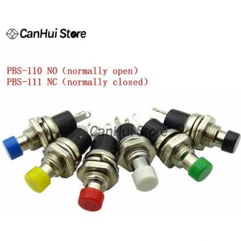 10Pcs Normally Open/Closed Push Button Switch