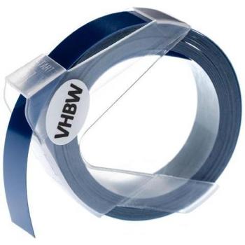 VHBW Cartuccia Goffratura 12mm Bianco su Blu