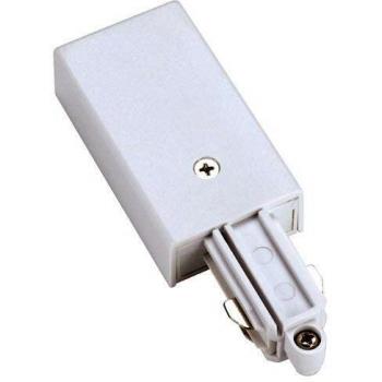 SLV 143041 Hochvolt-Schienensystem-Komponente Einspeiser 1phasig Weiß