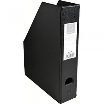 Rangement pour revues 70mm PVC Noir