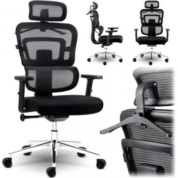 Bureau FlexiMesh Sofotel Nicea Noir