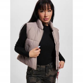 Doudoune courte femme beige Alpha Industries