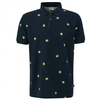 S.Oliver Kurzarmshirt mit Allover-Design