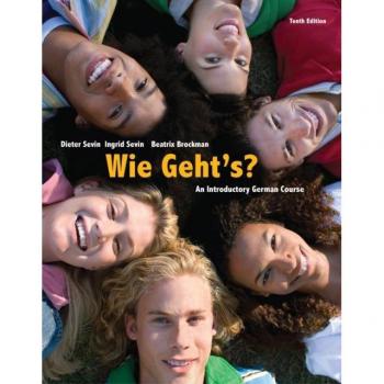 Wie Geht's? An Introduction German Course by Heinle & Heinle Publishers, Inc