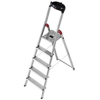Hailo Escabeau 5 marches en Aluminium L60