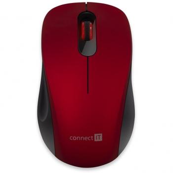 Connect IT CMO-2230-RD Funkmaus Rot