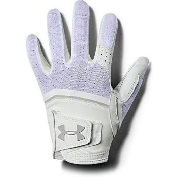 Under Armour Women's CoolSwitch Golf Glove, Black (100) / Aluminum, Right Hand Small