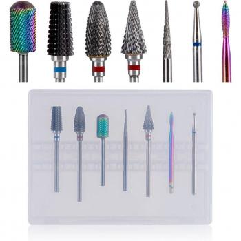 Carbide Nail Drill Bits Set 3/32 for Acrylic Nails