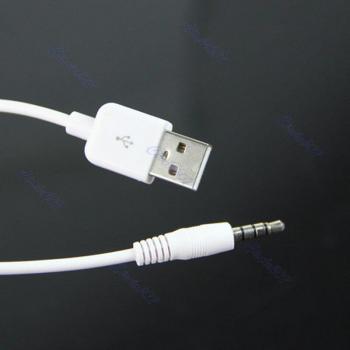 3.5mm USB Data Sync Cable for Apple iPod Shuffle 2nd