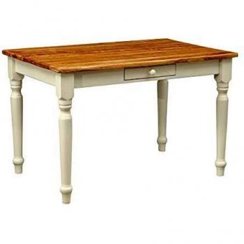 Table en Bois Massif de Tilleul avec Plateau Naturel