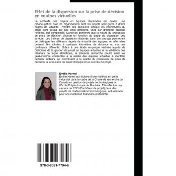 Effet de la dispersion sur la prise de décision en équipes virtuelles