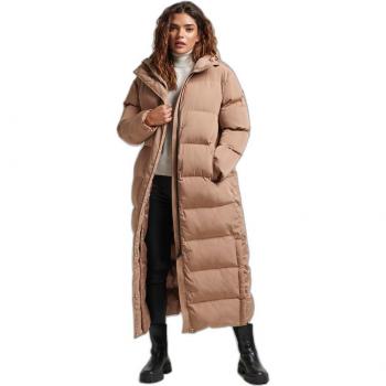 Maxi Piumino Donna Superdry con Cappuccio