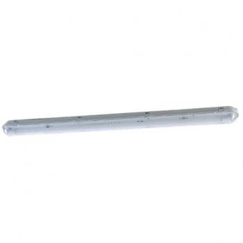 Regleta industrial IP65 120 cm, 1 tubo, aislante y resistente al agua
