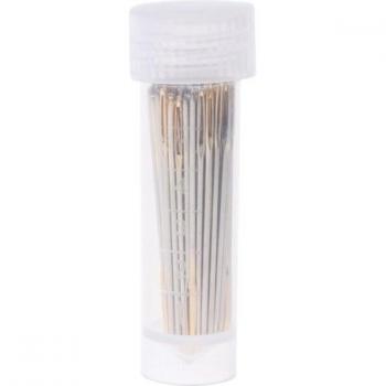 100PCS Gold Tail Cross Stitch Needles Craft Tool Size 22# 26# 28#
