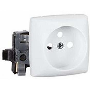 Legrand 099647 Prise de Courant 2P+T à Bornes Automatiques Appareillage Saillie Composable, Blanc, Lot de 10