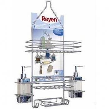 Rayen Accessoire de Salle de Bain Gris