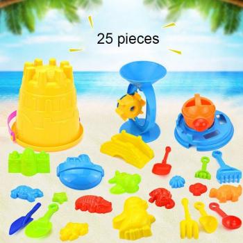 Kit de jouets de plage colorés