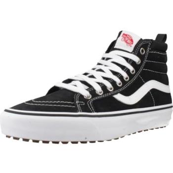 Zapatillas Vans Sk8‑Hi de Lujo con Aislamiento, Negro y Blanco, T.42