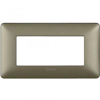 Plate Matix AM4804MTA 4 Modules Titanium – Bticino