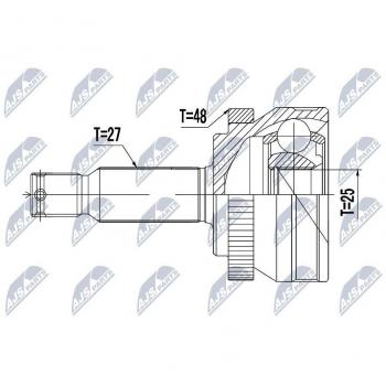 Kit di giunzioni semiasse NTY NPZ-HY‑517