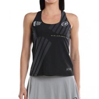 Maglia Canotta Bullpadel Key Donna Nera