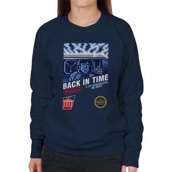 Retro Gamer 7 Time Machine Sweatshirt Blue