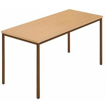 Table pour la pause en hêtre brun