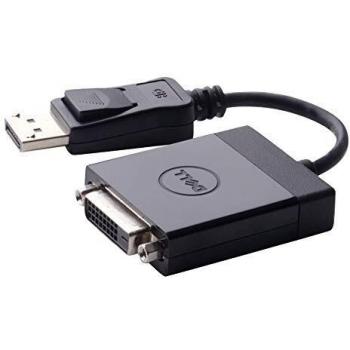 Dell DisplayPort‑DVI Hybrid Video Cable – 5 ft Black