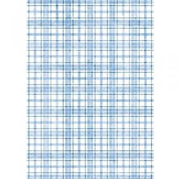 Papel Escocés Azul 300 Micron con Colibrí