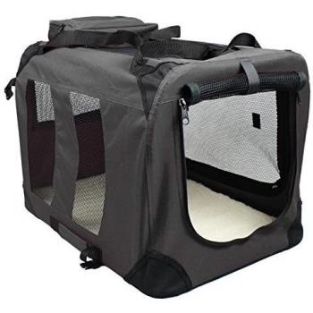 Bolsa de viaje para mascotas con suelo acolchado Talla L