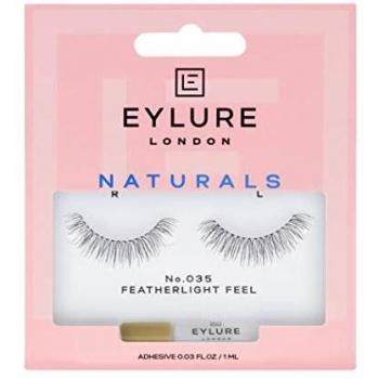 Eylure Naturals False Strip Lashes Eyelashes No. 035 w/ Glue Adhesive